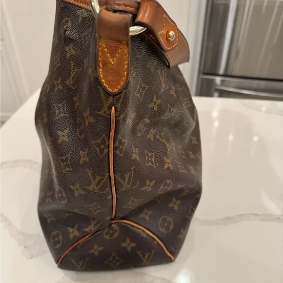 Louis Vuitton Large Delightful PM Brown Monogram Hobo Bag - Picture 4 of 14